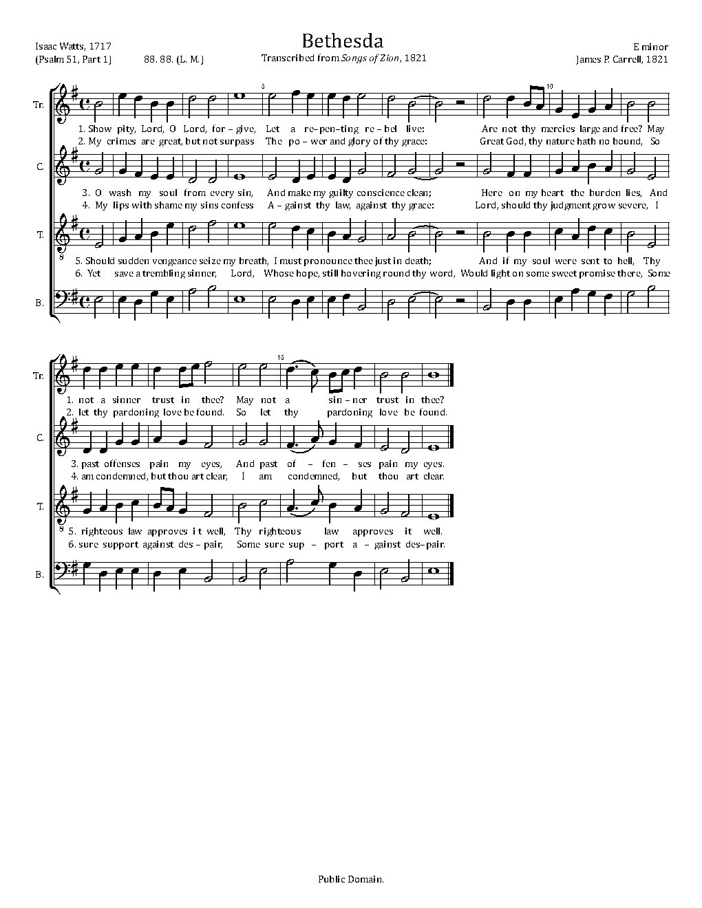 Bethesda - Choir Script PDF Thumbnail