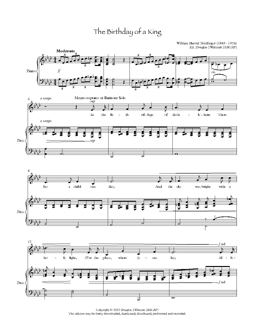 Birthday of a King - Choir Script PDF Thumbnail