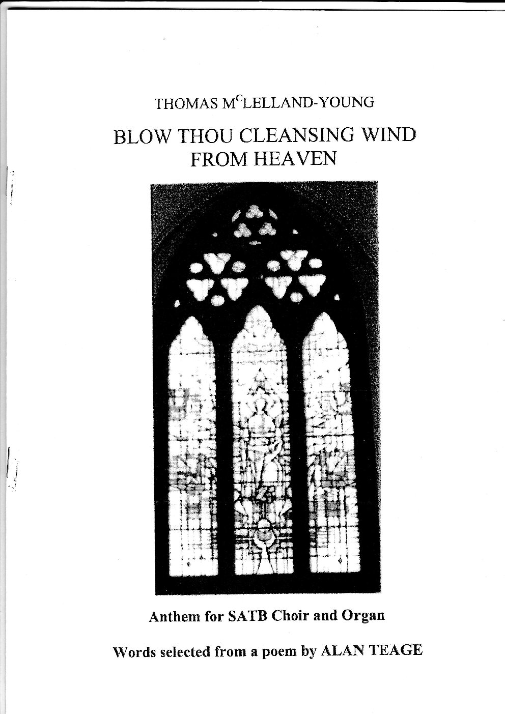 Blow Thou Cleansing Wind
