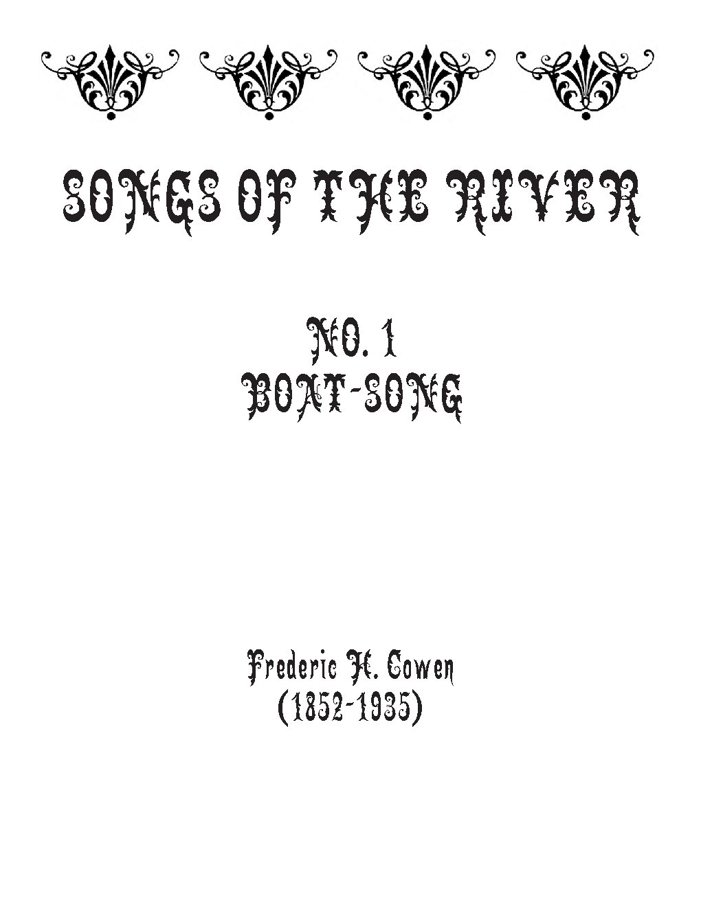 Boat-Song - Choir Script PDF Thumbnail