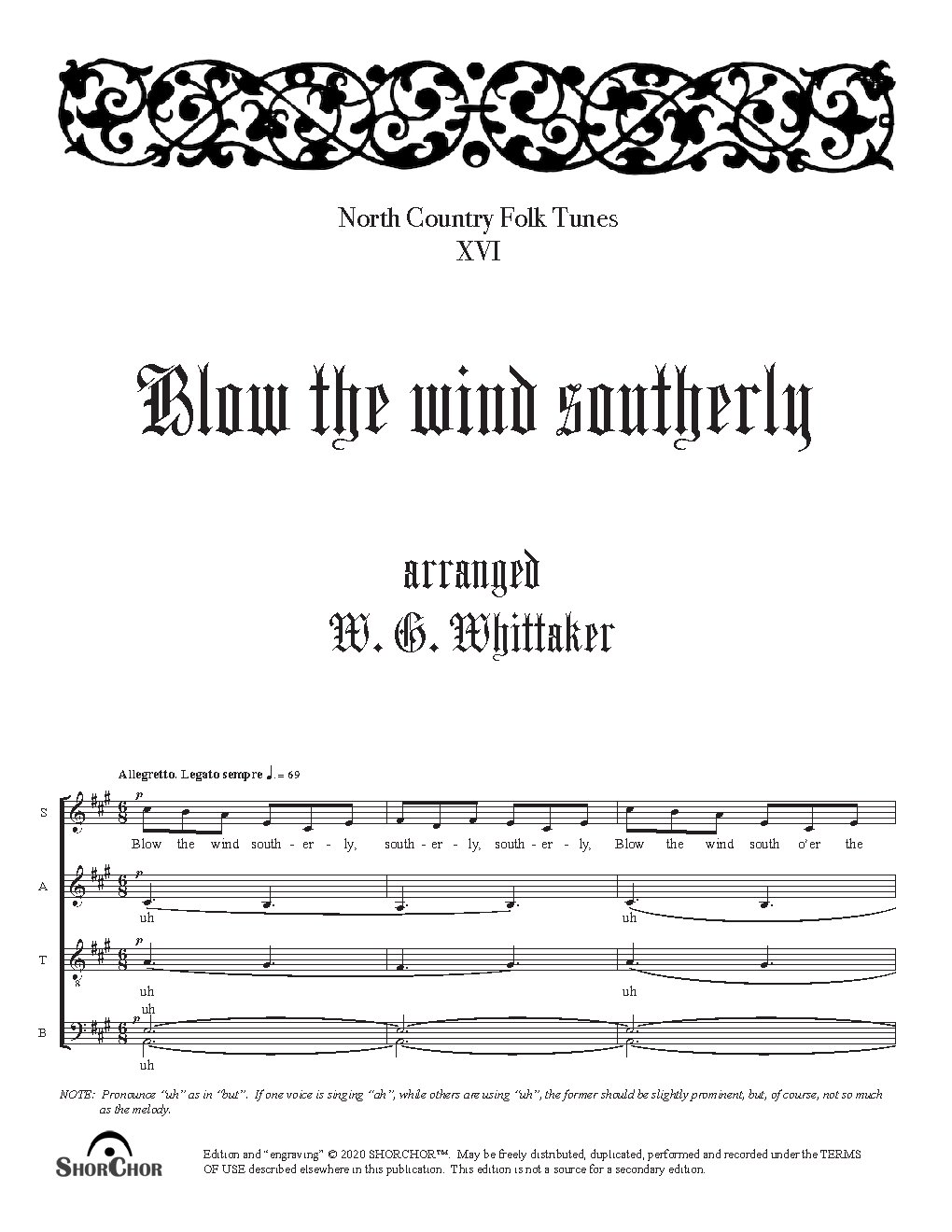 Blow the wind southerly