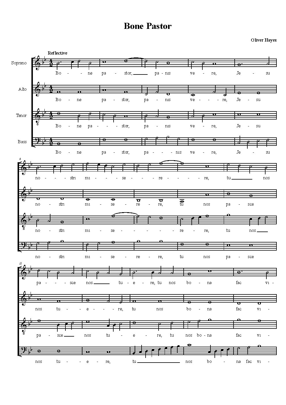 Bone Pastor - Choir Script PDF Thumbnail