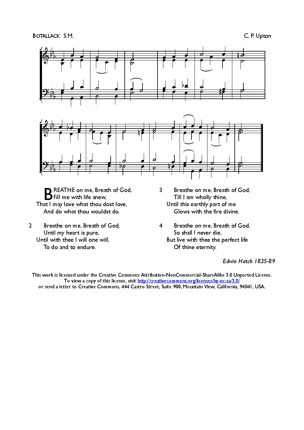 Botallack - Choir Script PDF Thumbnail