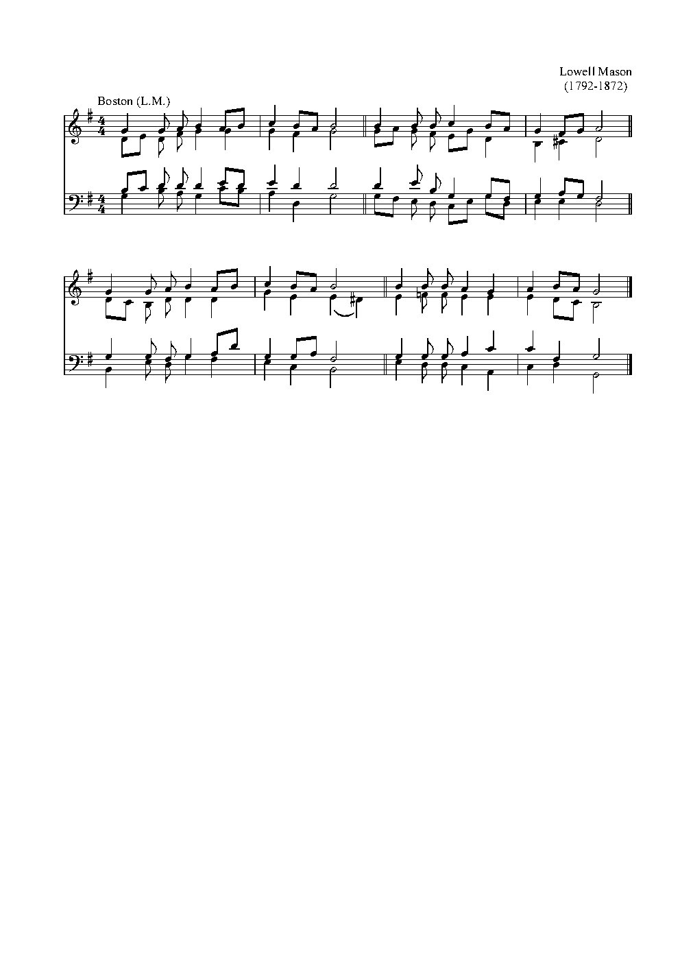 Boston - Choir Script PDF Thumbnail