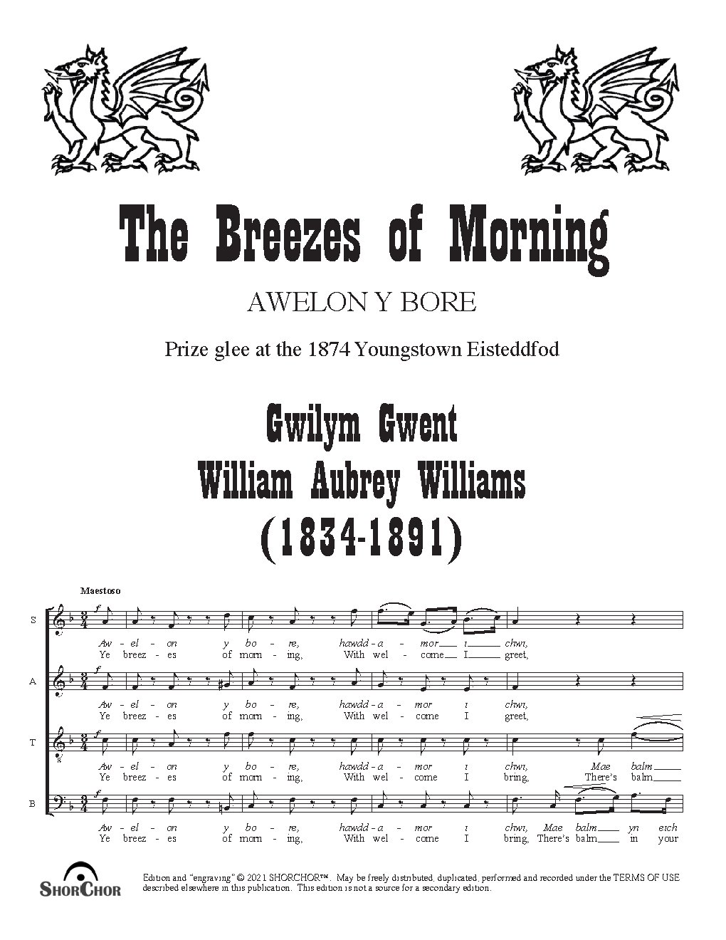 Breezes of Morning - Choir Script PDF Thumbnail