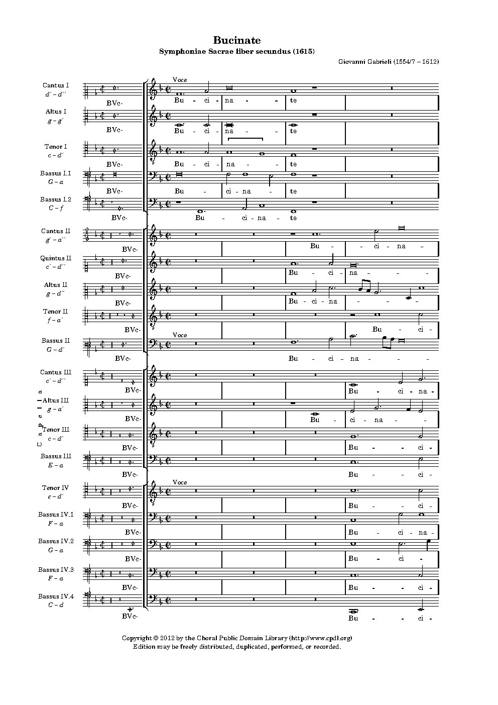Buccinate in neomenia tuba - Choir Script PDF Thumbnail