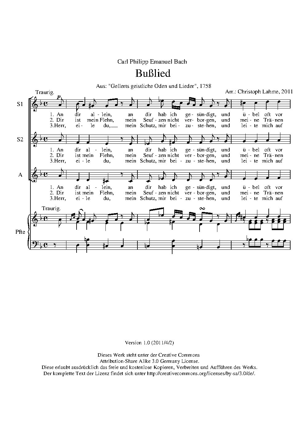 Bußlied