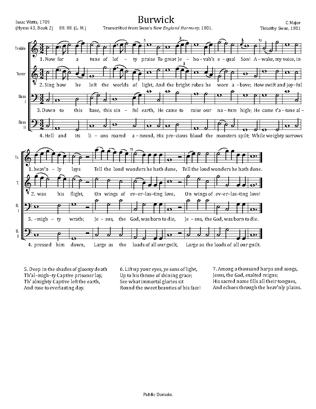Burwick - Choir Script PDF Thumbnail