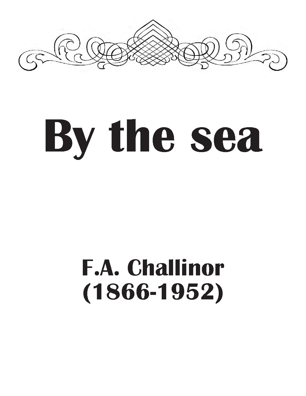 By the sea