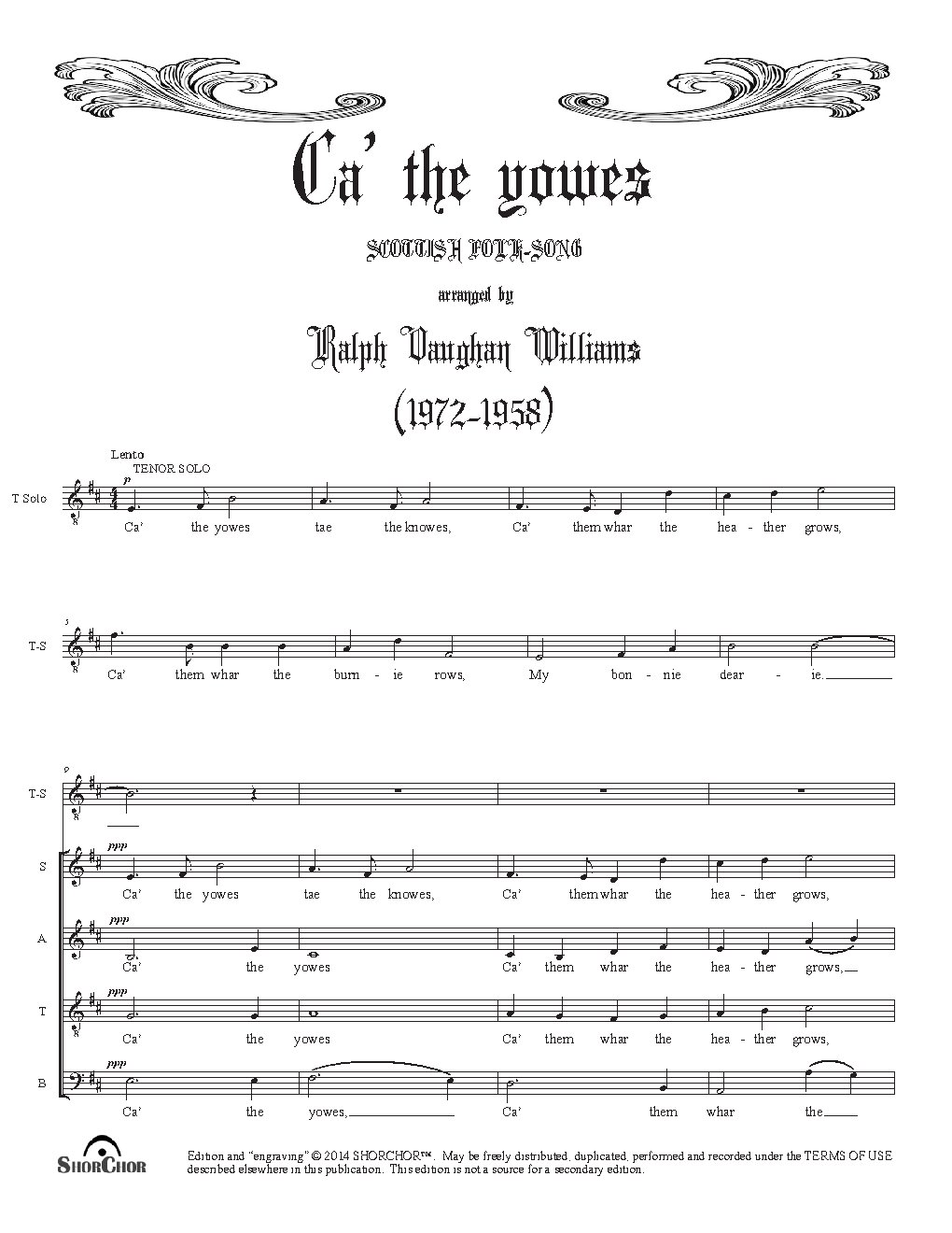Ca' the Yowes