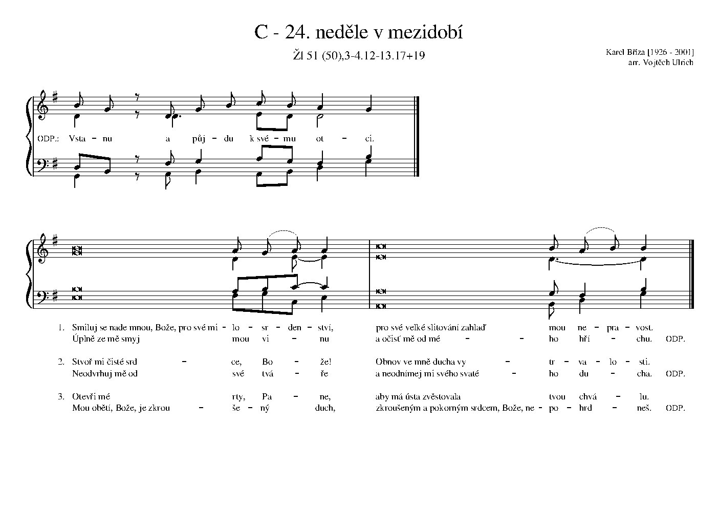 C - 24. neděle v mezidobí