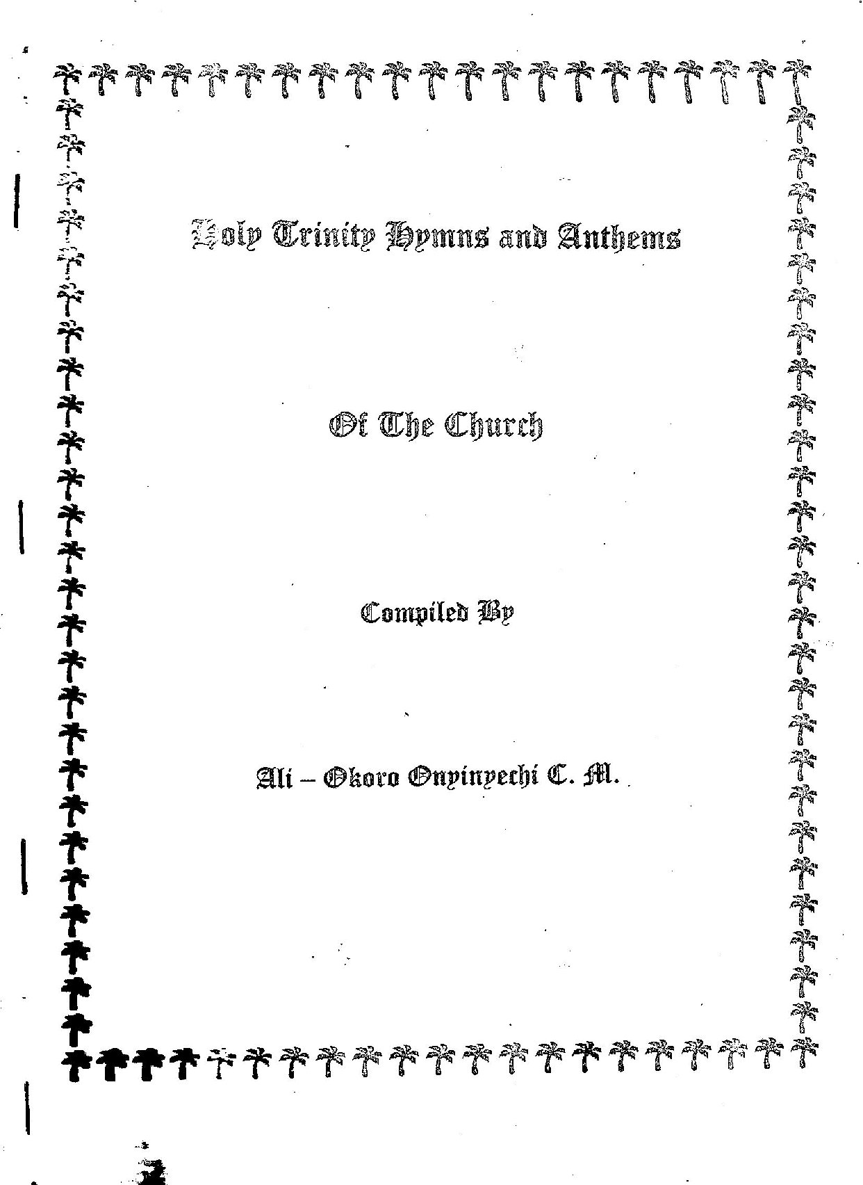 Holy Trinity Hymns And Anthems