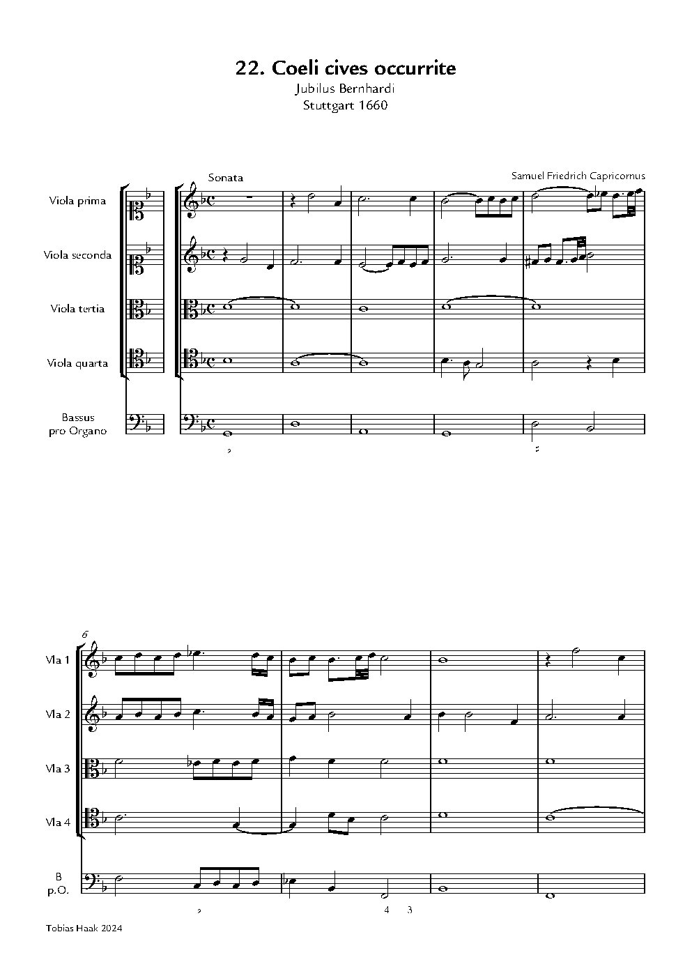 Caeli cives occurrite - Choir Script PDF Thumbnail