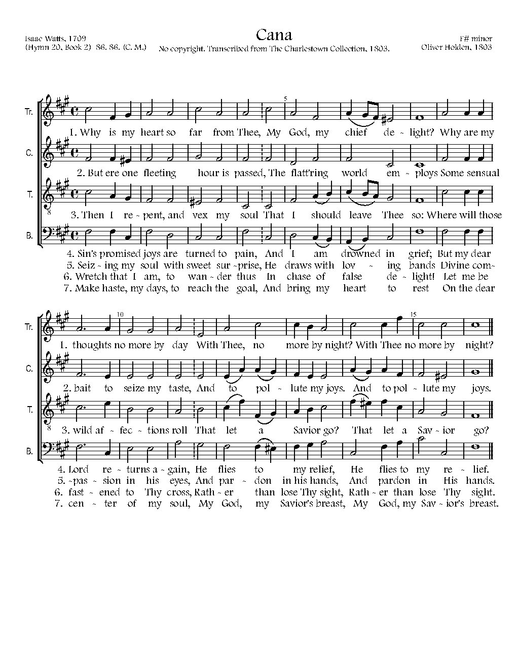 Cana - Choir Script PDF Thumbnail