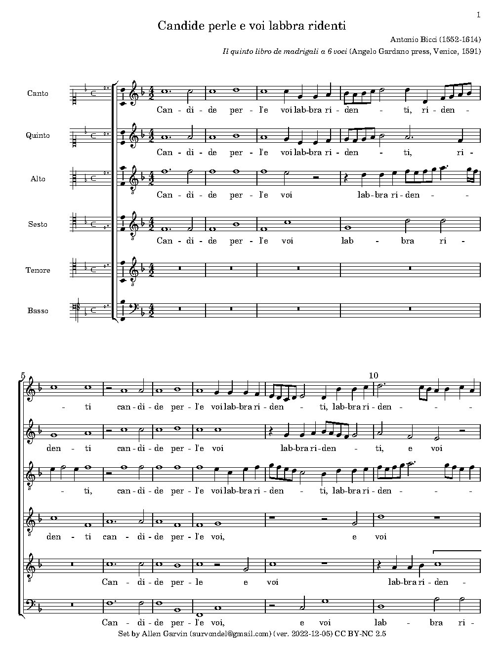 Candide perle - Choir Script PDF Thumbnail