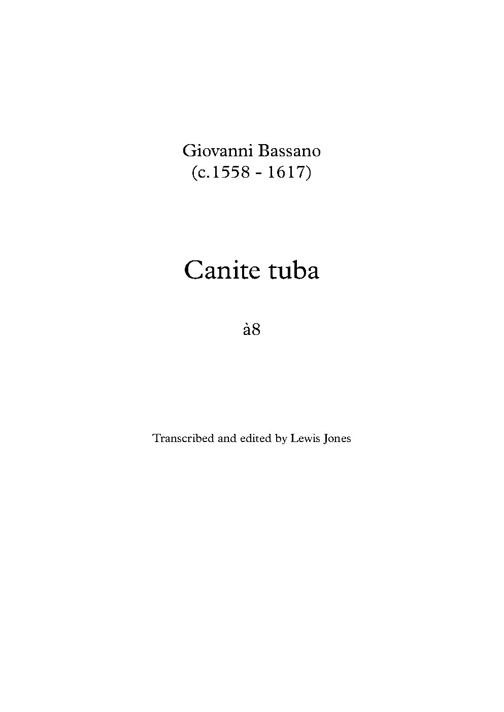 Canite tuba a 8