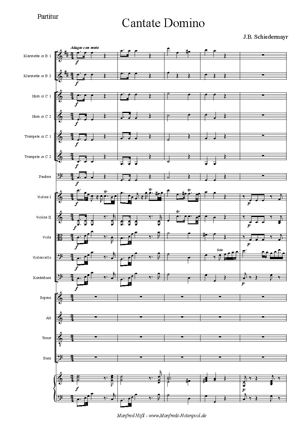Cantate Domino
