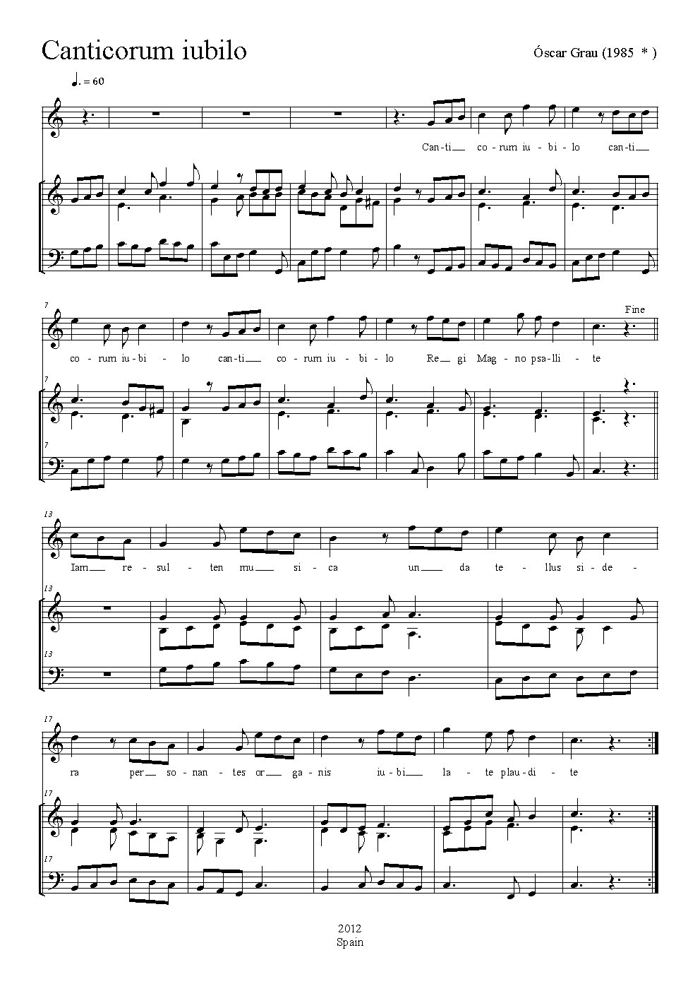 Canticorum