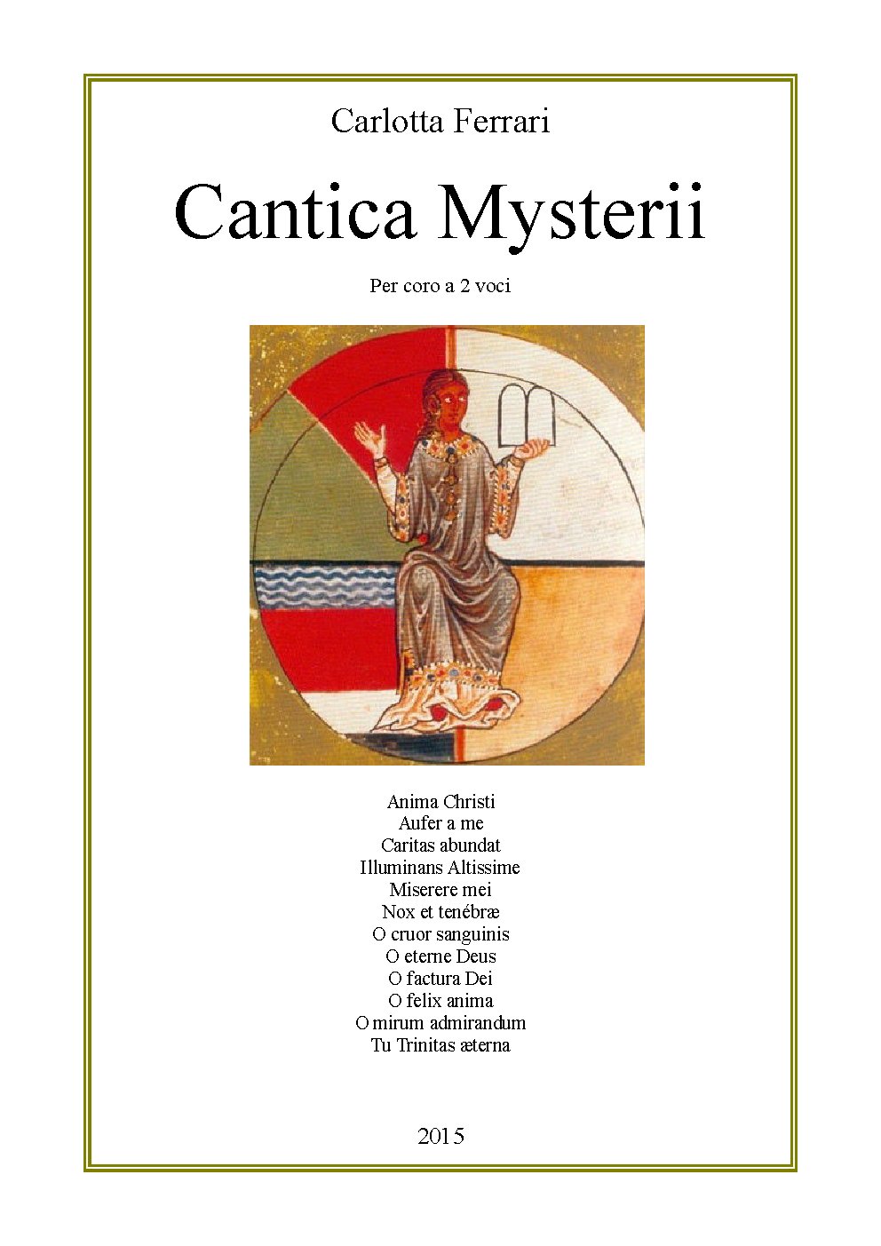Cantica Mysterii - Choir Script PDF Thumbnail