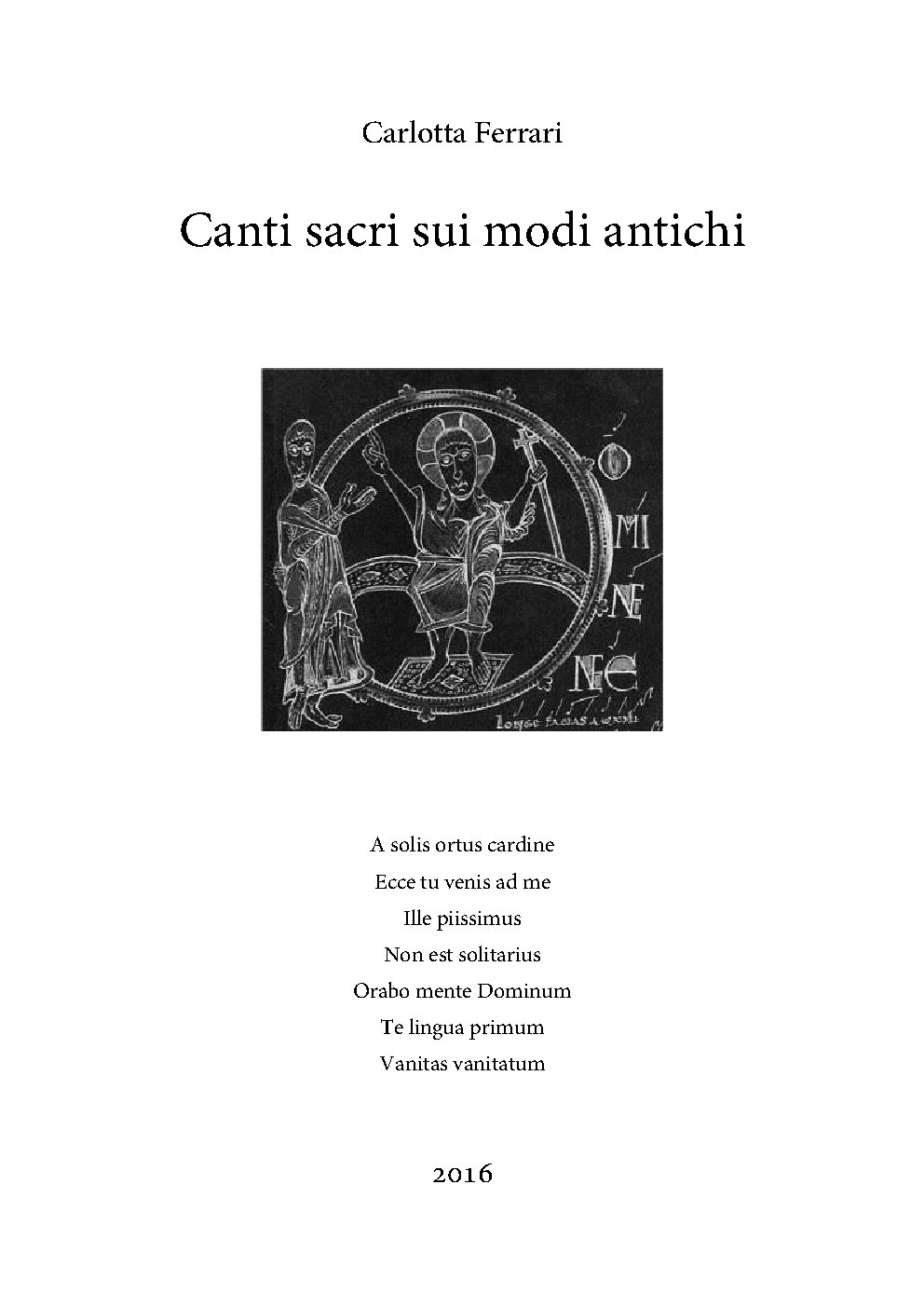 Canti sacri sui modi antichi