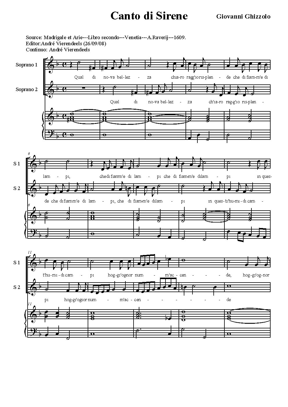 Canto di sirene