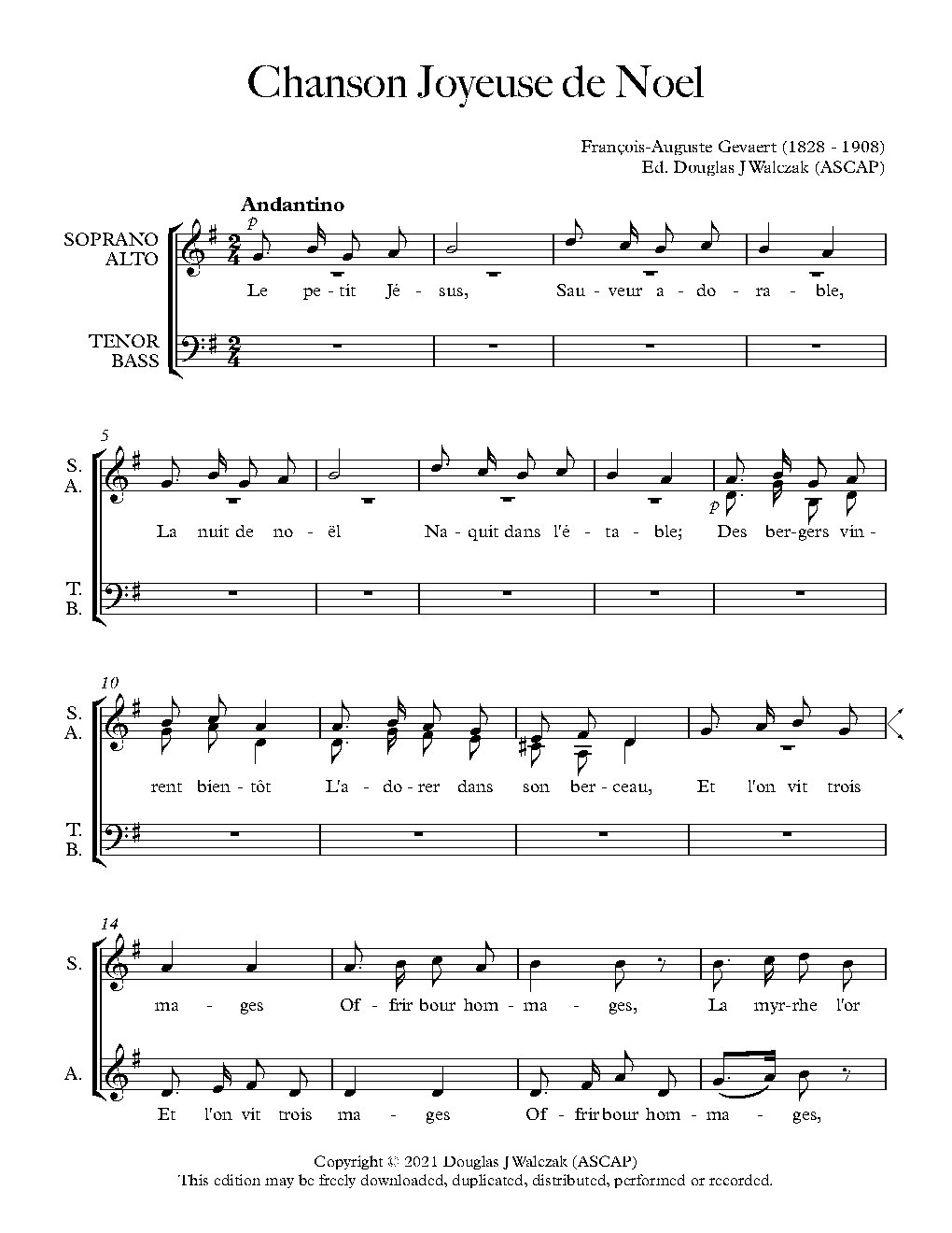 Chanson joyeuse de Noël