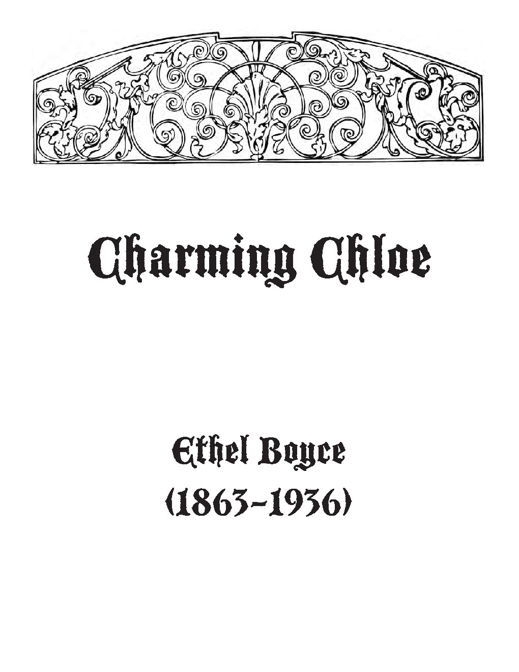 Charming Chloe - Choir Script PDF Thumbnail