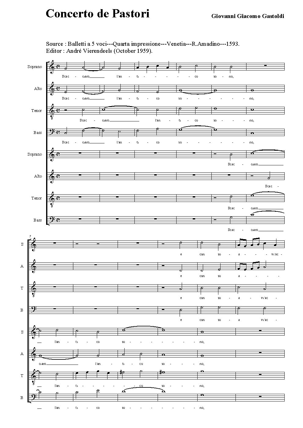Concerto de pastori