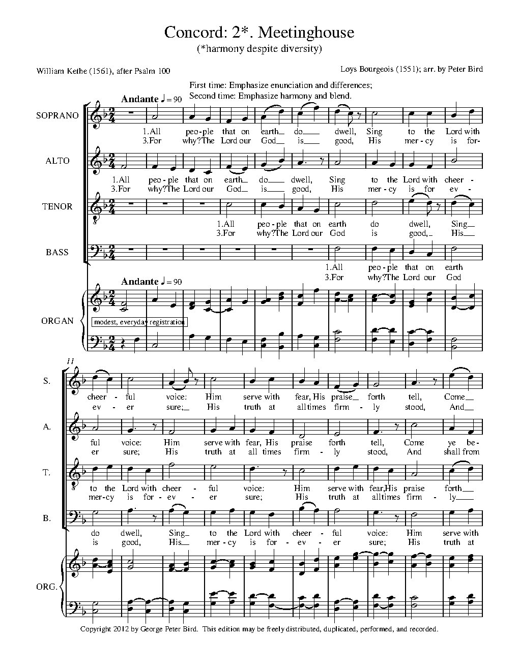 Concord: 2. Meetinghouse