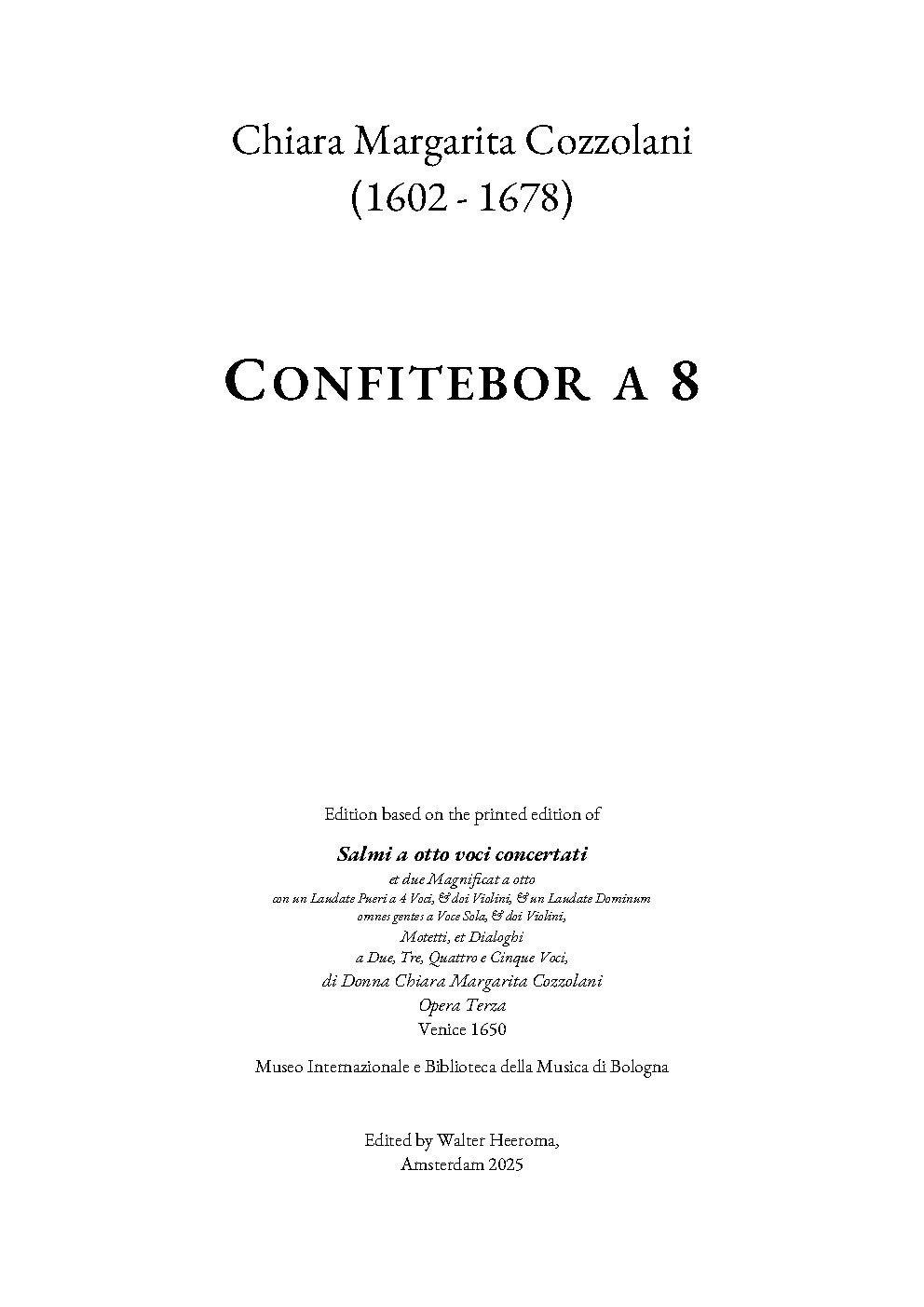 Confitebor