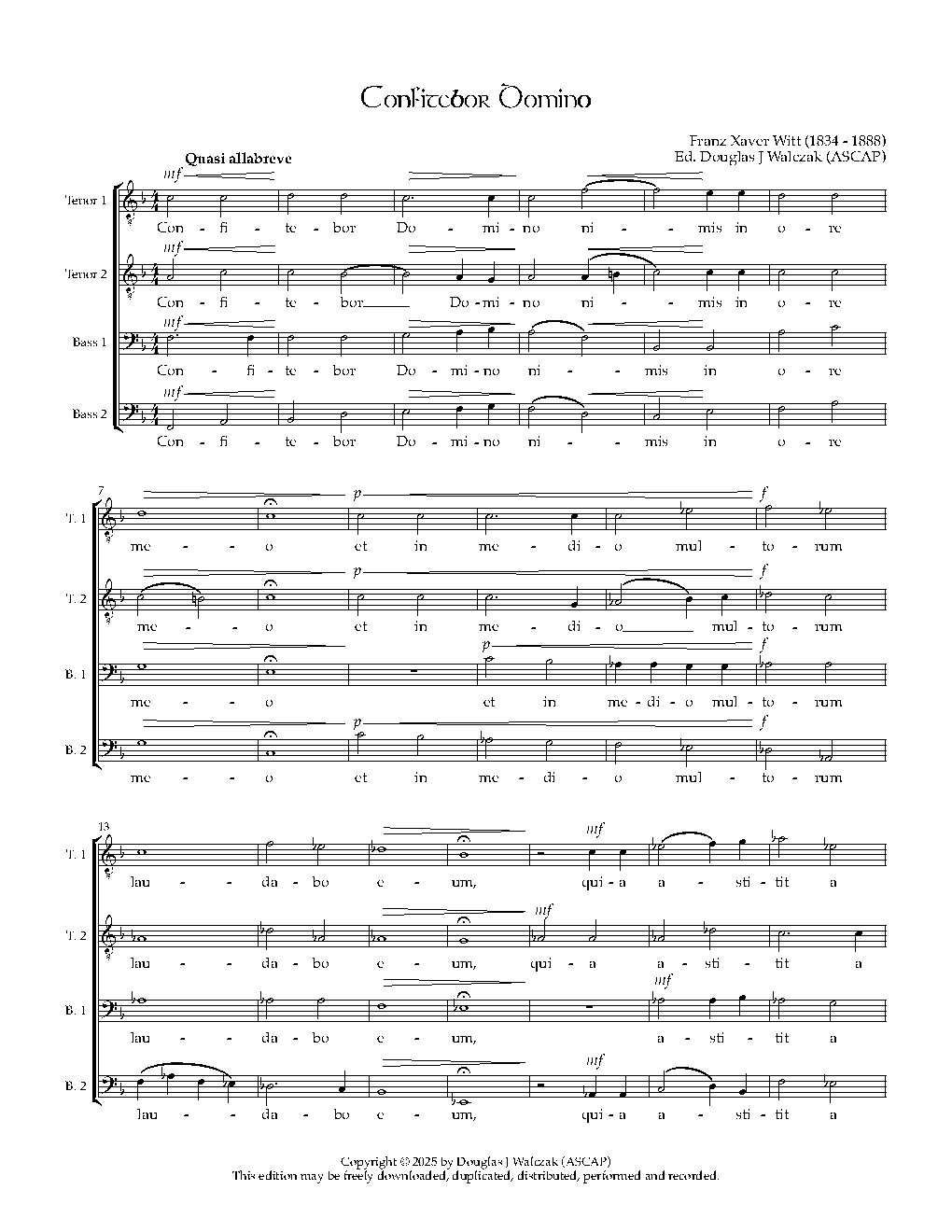 Confitebor Domino