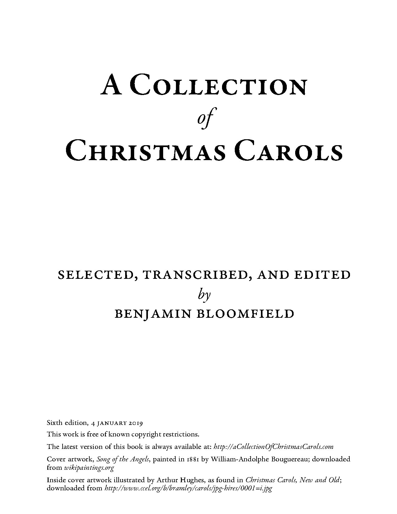 Ccc (collection Of Christmas Carol) - Download Choir Script PDF