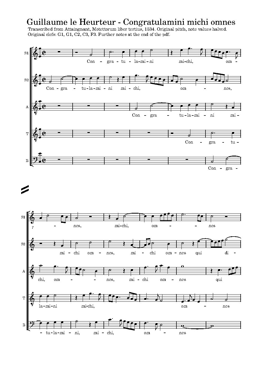 Congratulamini omnes - Tulerunt Dominum