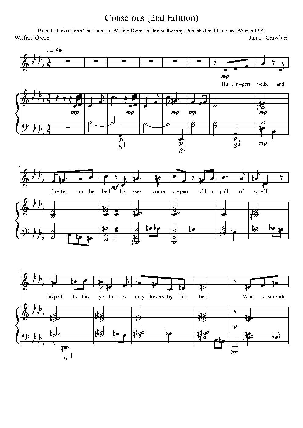 Conscious 2nd Edition - Choir Script PDF Thumbnail