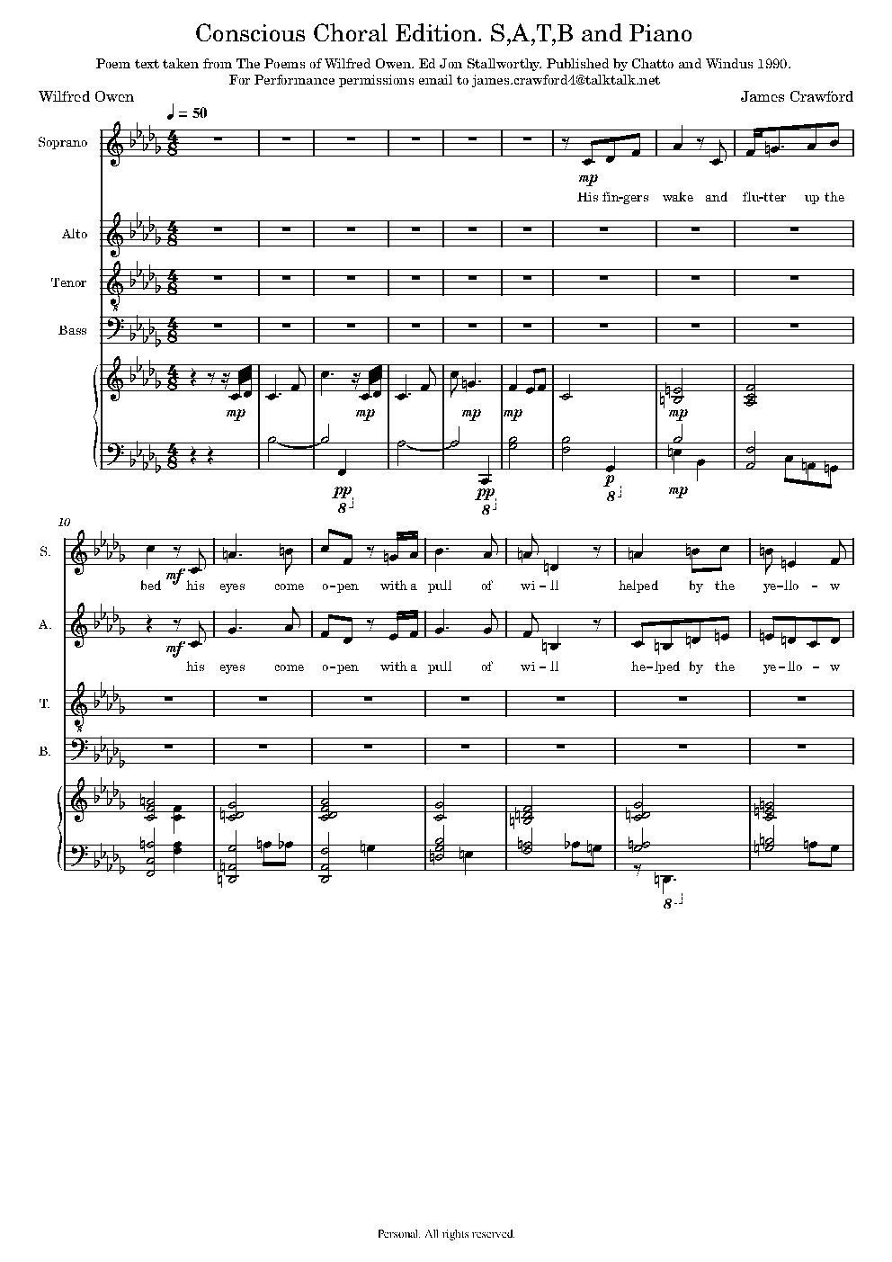 Conscious. Choral Edition.