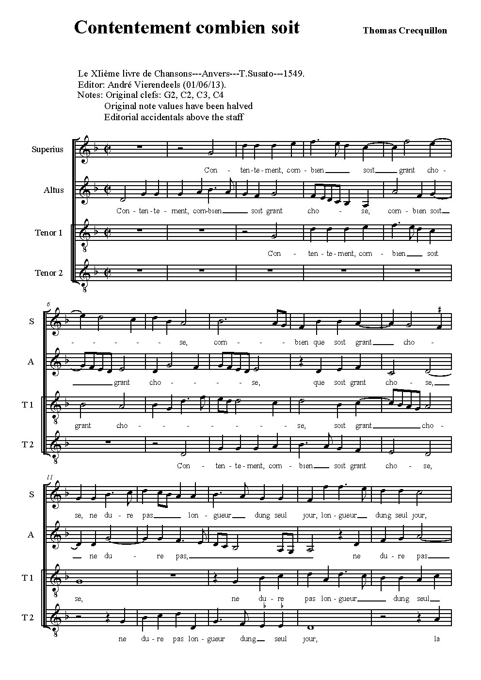 Contentement combien soit - Choir Script PDF Thumbnail