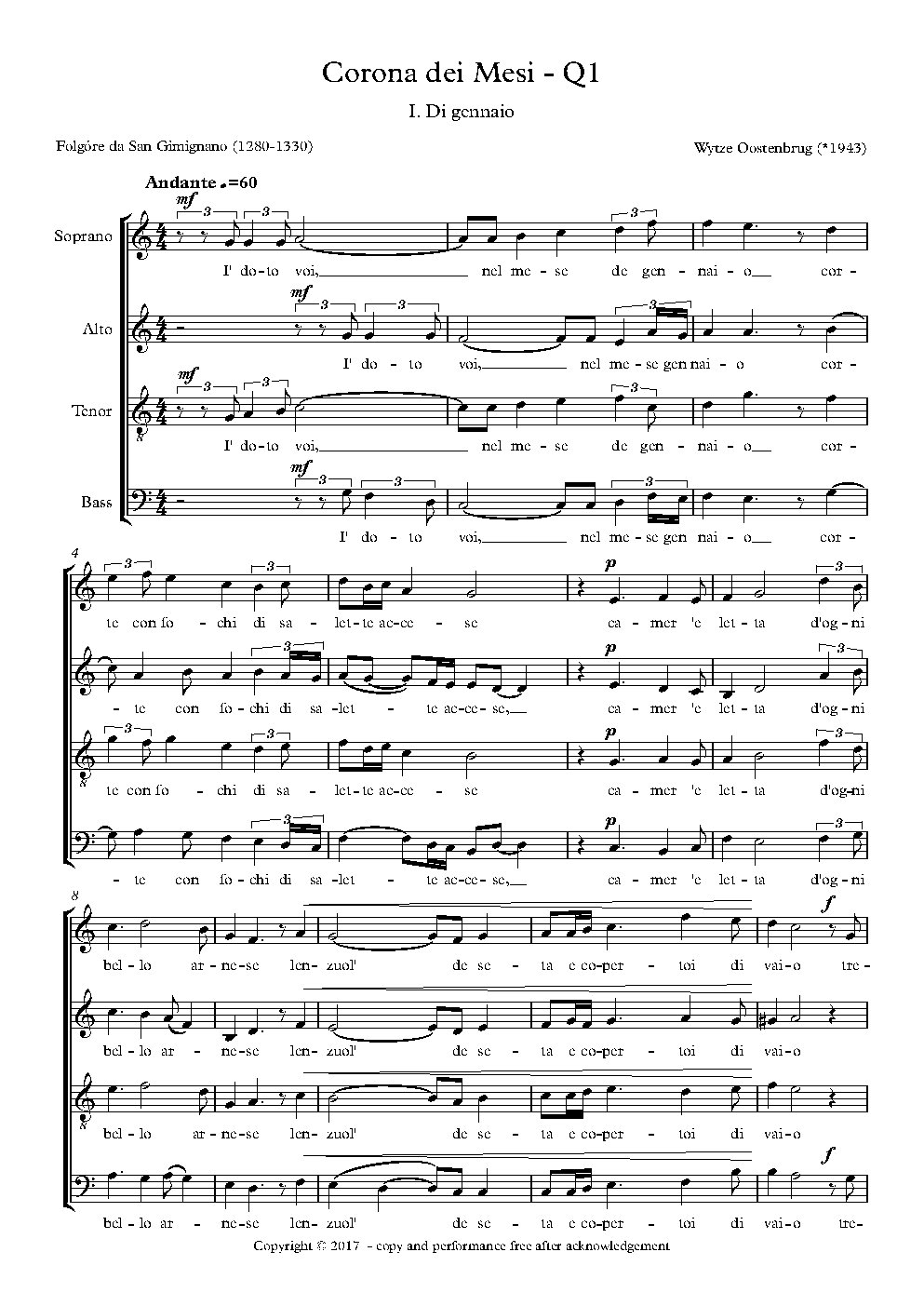Corona dei Mesi - Q1 - Choir Script PDF Thumbnail