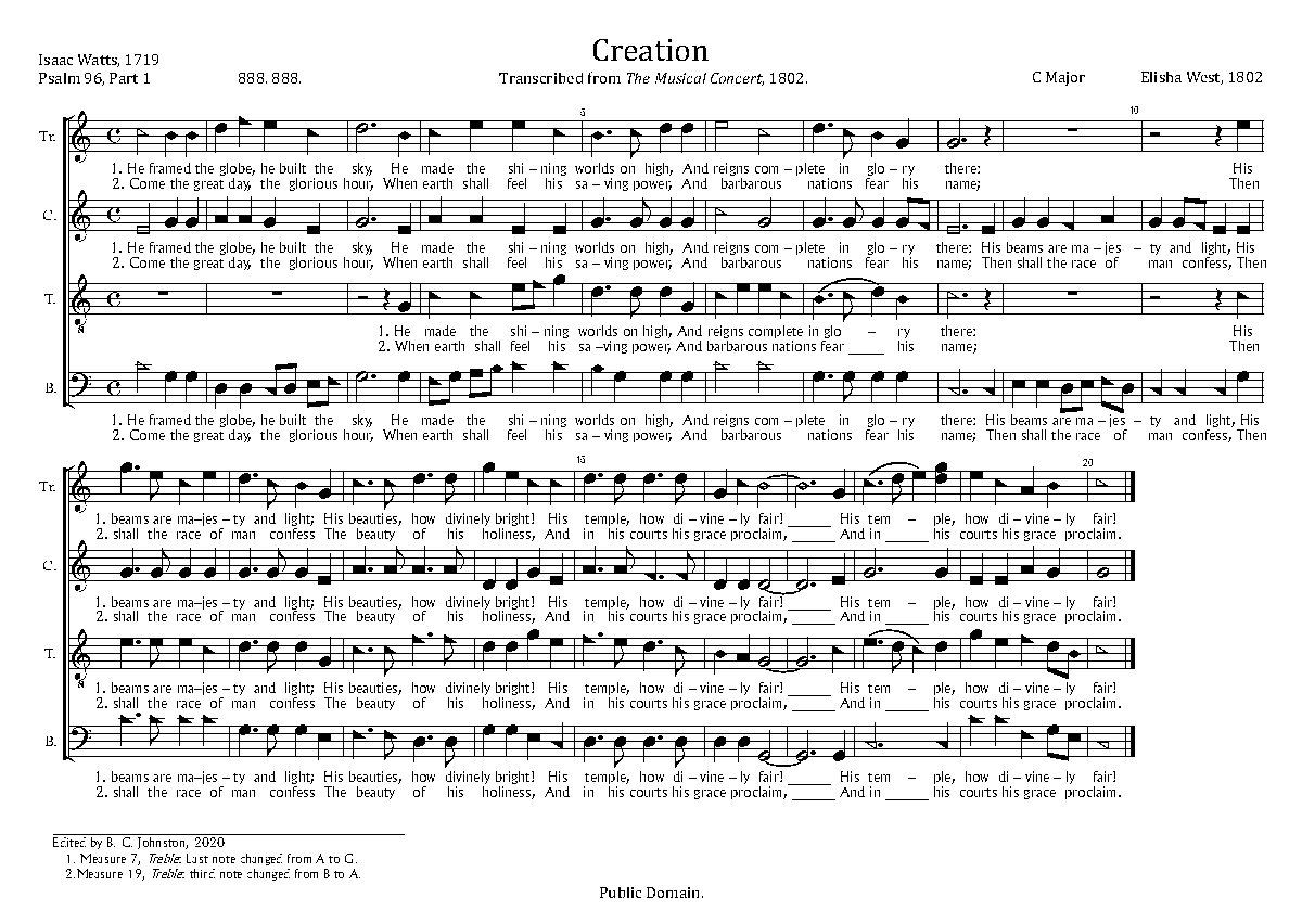 Creation