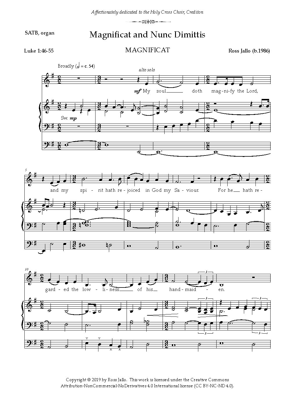 Crediton Service - Choir Script PDF Thumbnail
