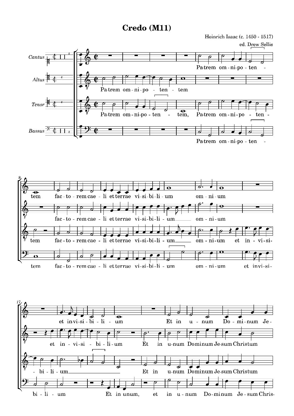 Credo (MS 11)