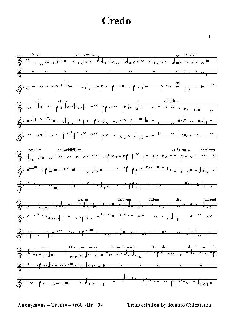 Credo (tr88)
