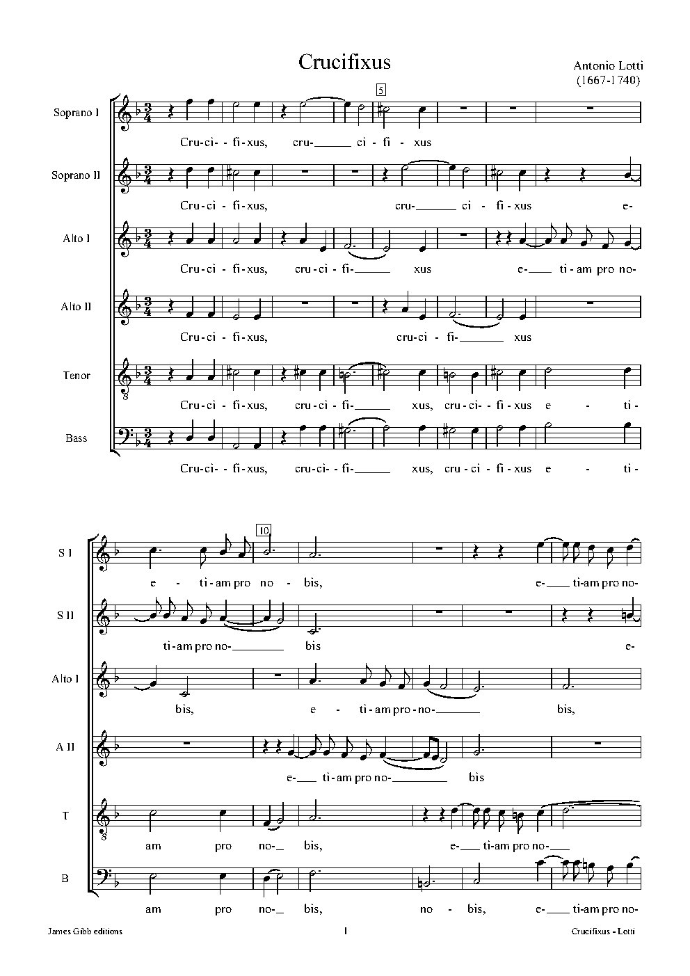 Crucifixus a 6