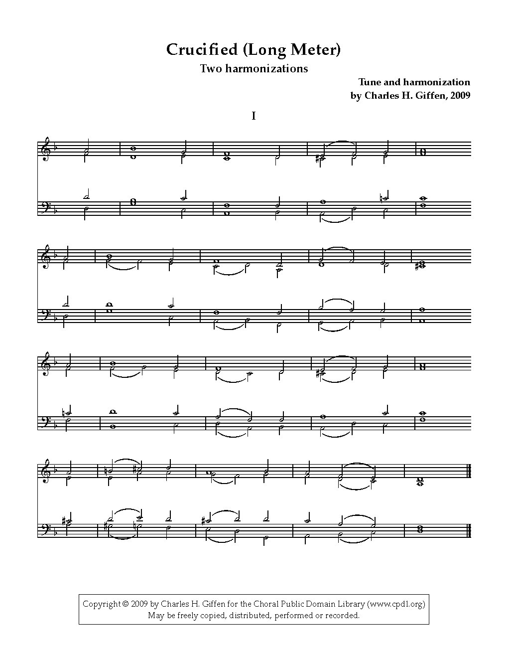 Crucified - Choir Script PDF Thumbnail