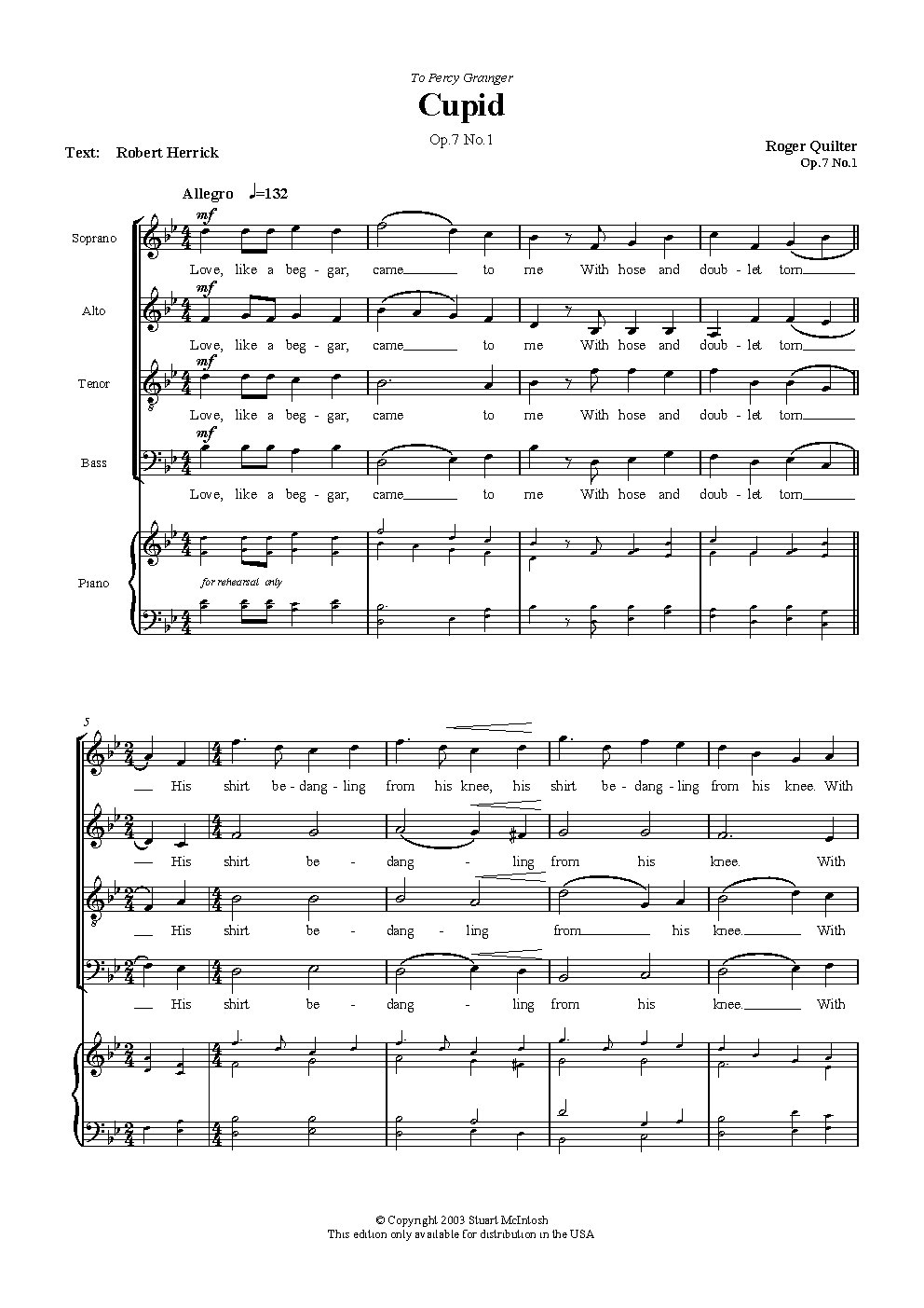 Cupid - Choir Script PDF Thumbnail