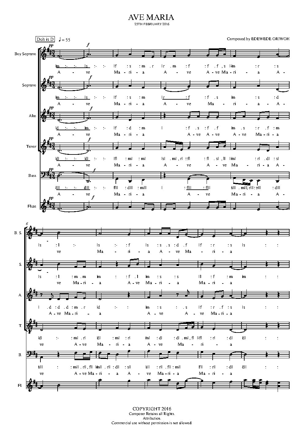 AVE MARIA (II)