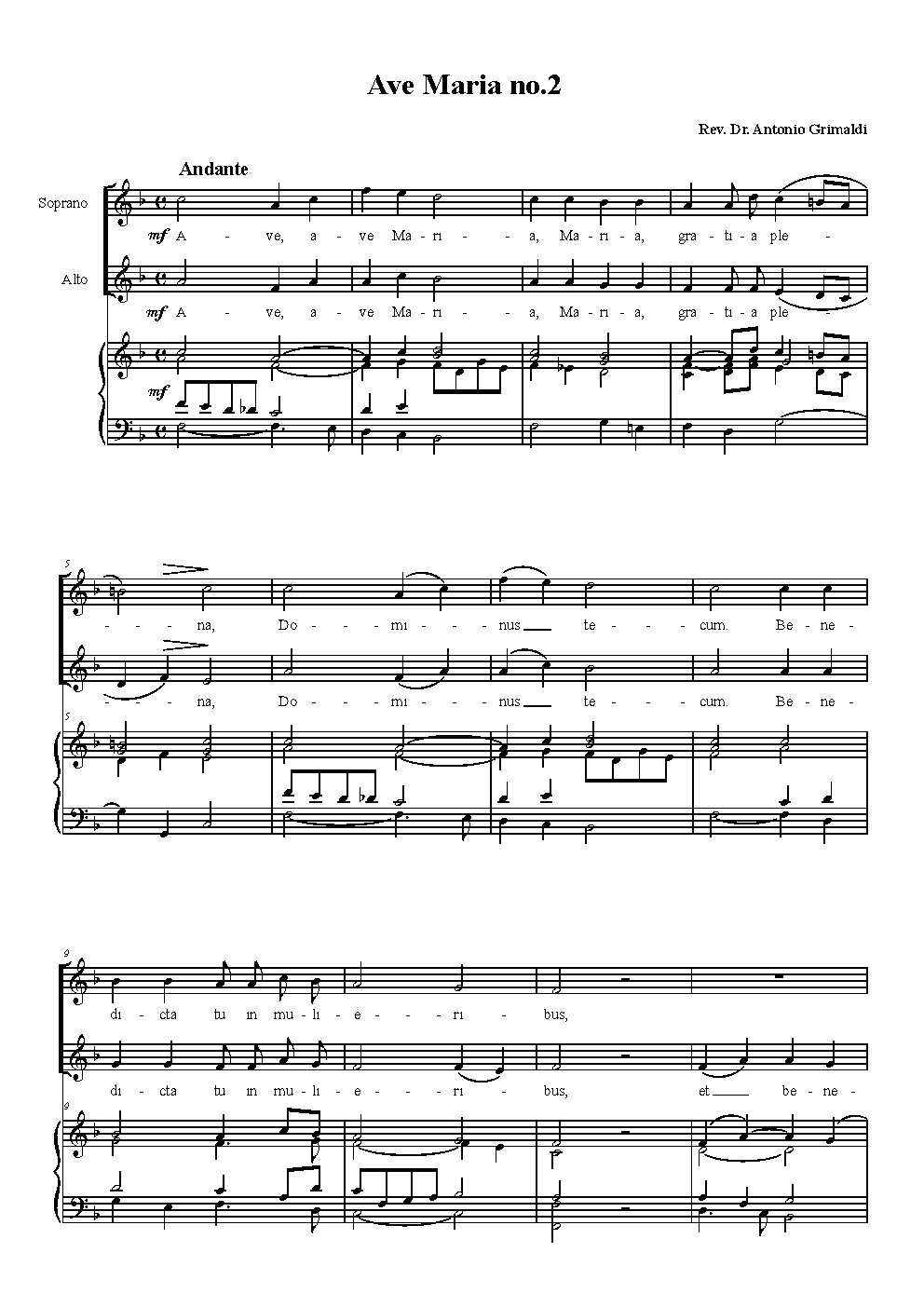 Ave Maria no.2