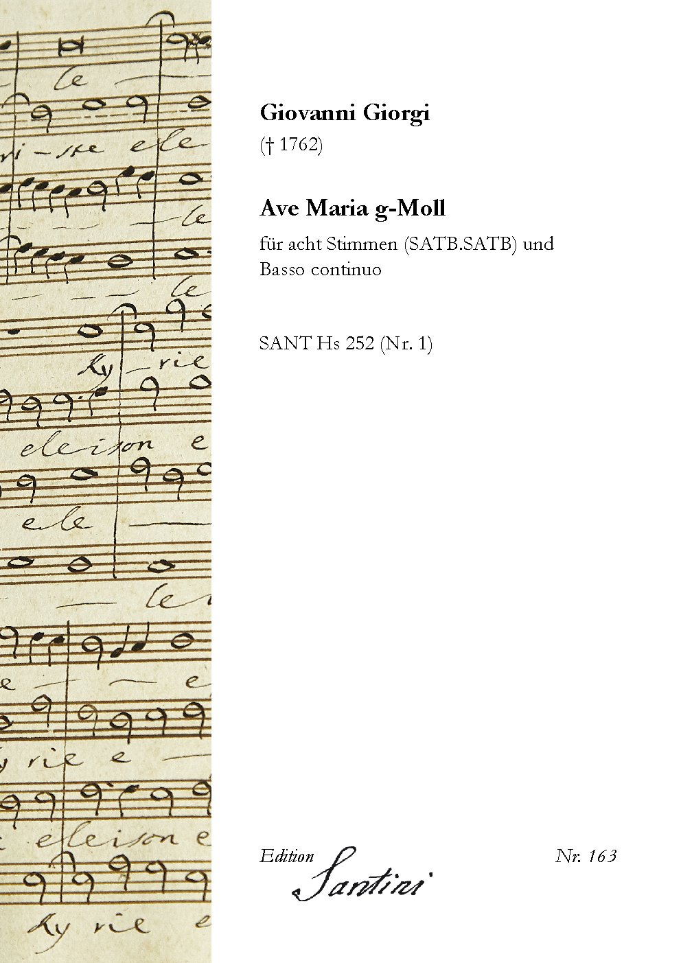 Ave Maria g minor, FeiG 3.123