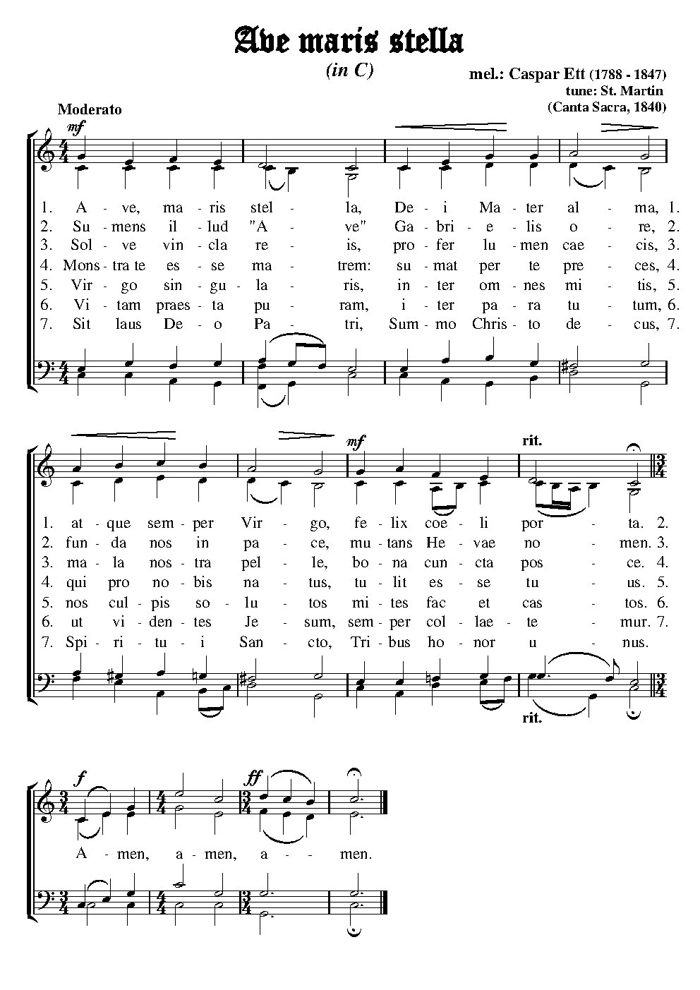 Ave maris stella