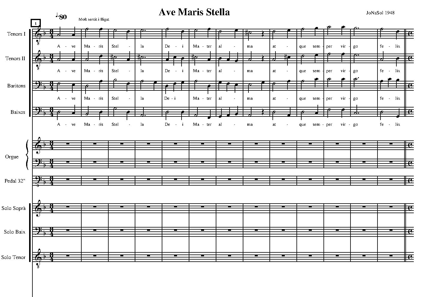 Ave maris stella