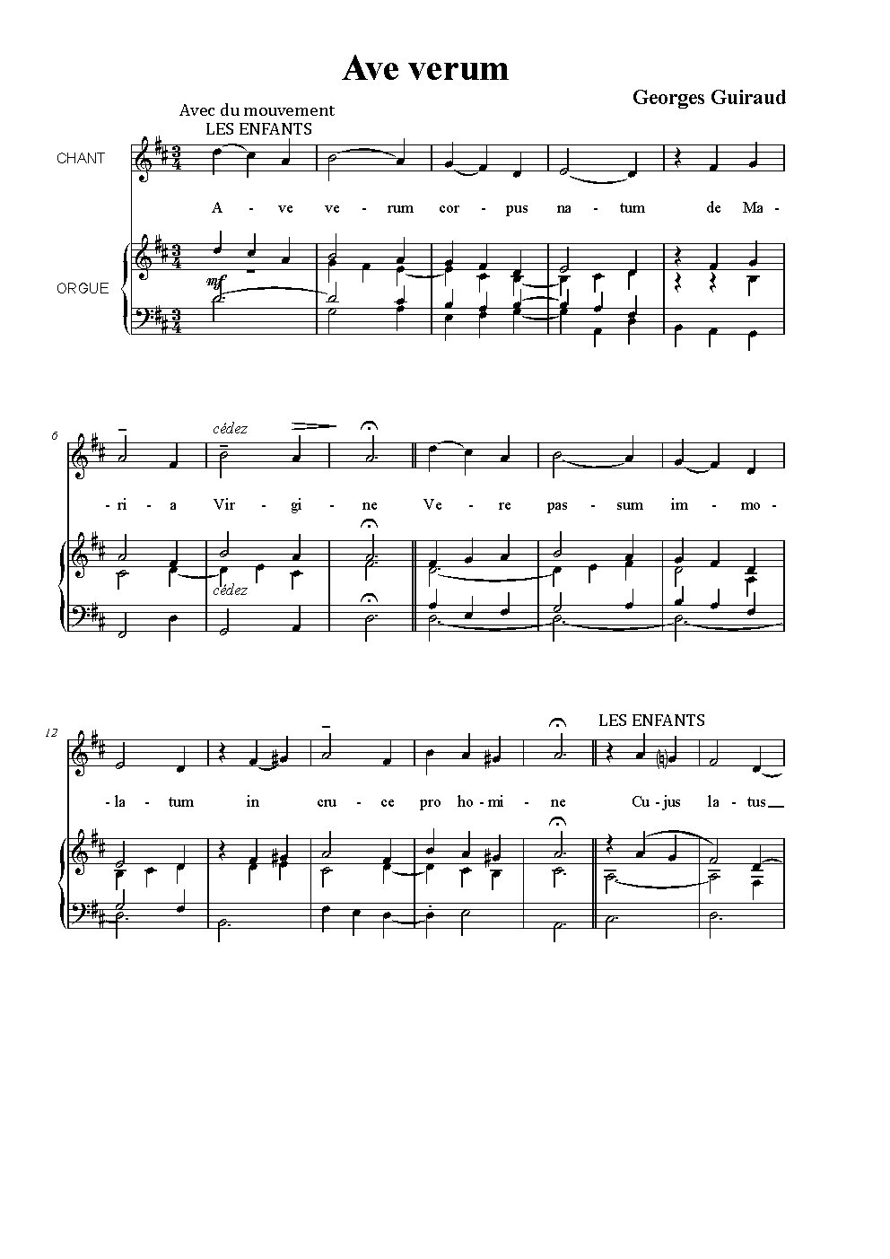 Ave Verum